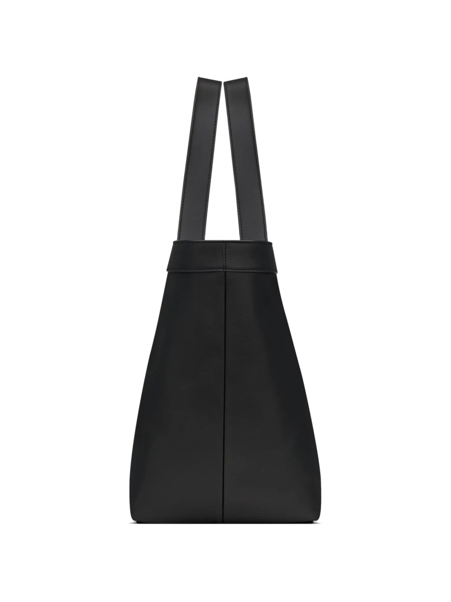 Geanta de mana Saint Laurent neagra din piele - Img 3