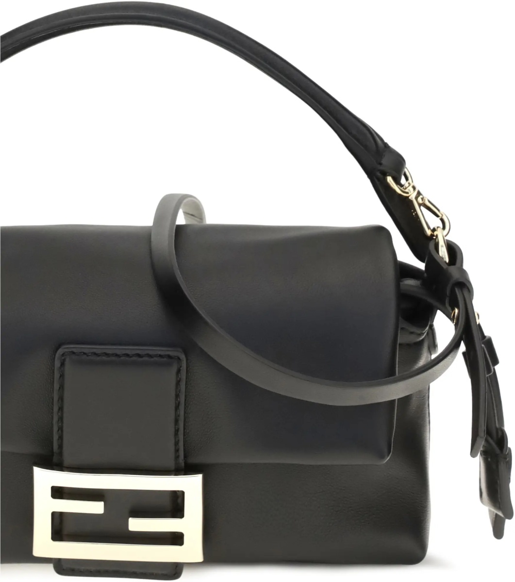 Geanta de mana Small Baguette soft nappa leather Handbag - Img 4
