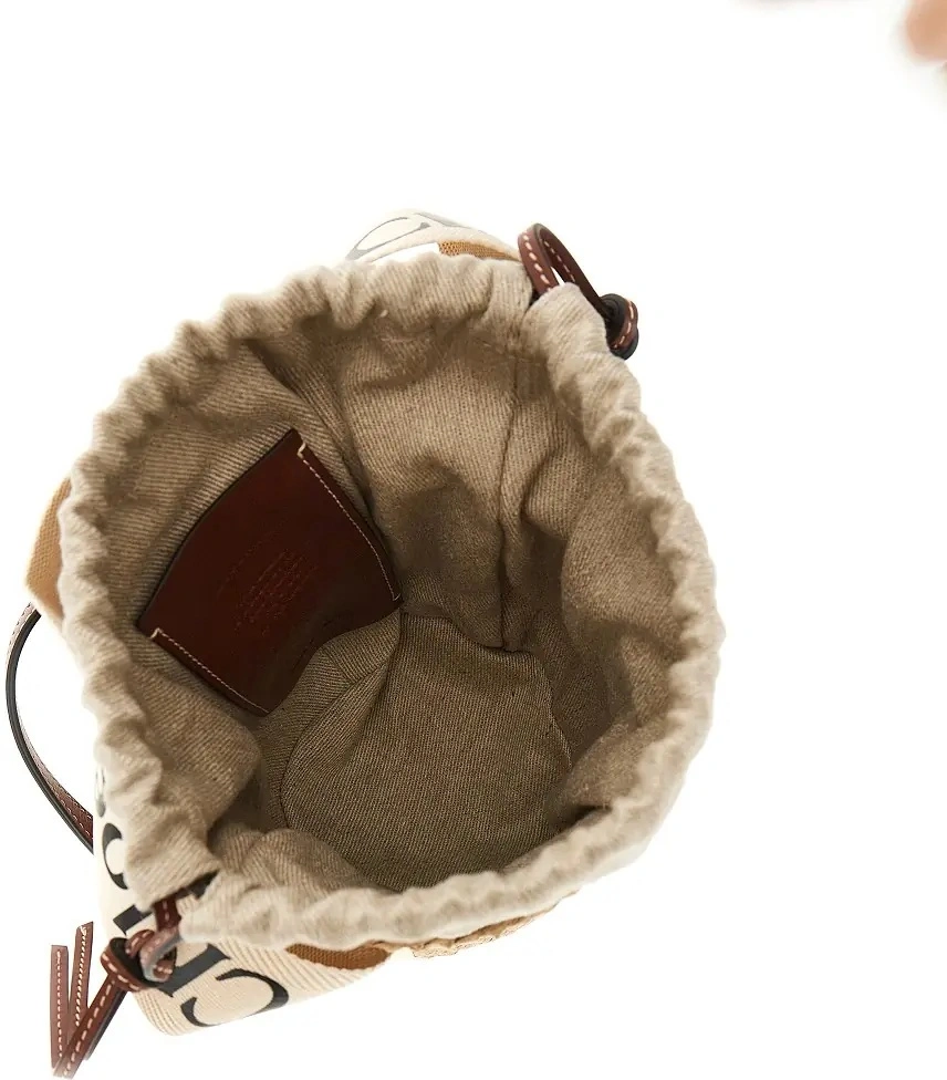 Geanta de mana Small 'Woody' bucket bag - Img 3
