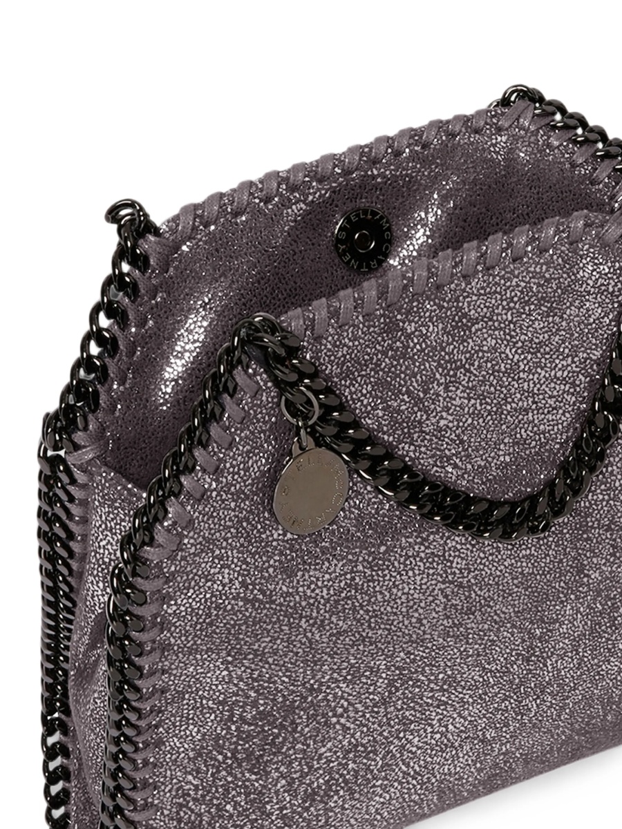Geanta de mana Stella McCartney falabella gri din polyester - Img 4