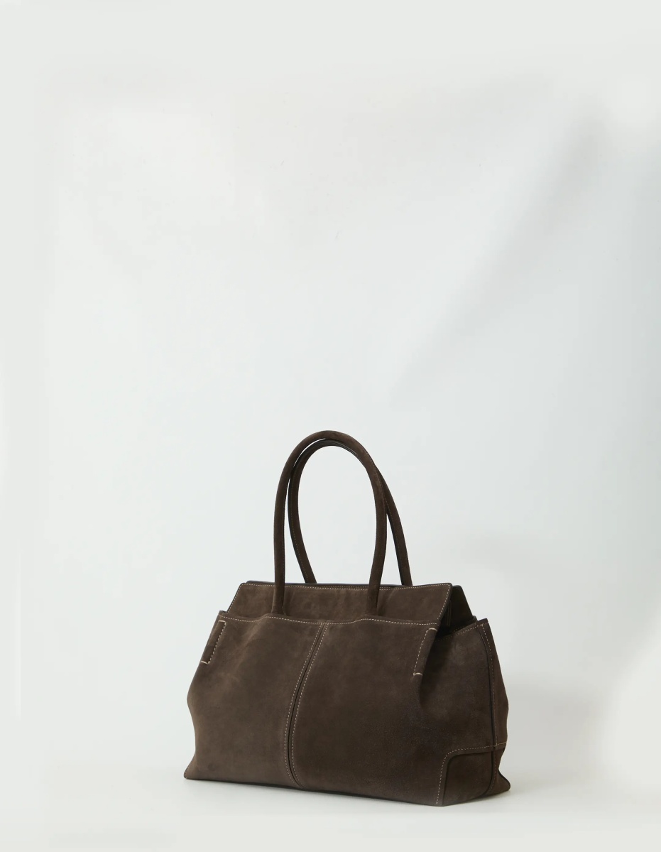 Geanta de mana Suede Leather Shopping Bag - Img 2