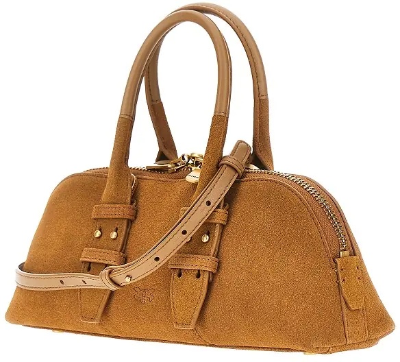 Geanta de mana Suede leather small 'Escape Bag' bag - Img 2