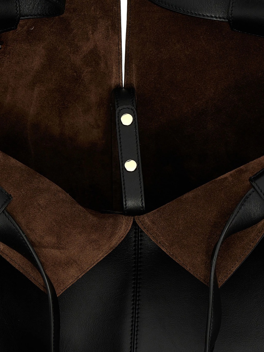 Geanta de mana TOD'S neagra din piele - Img 4