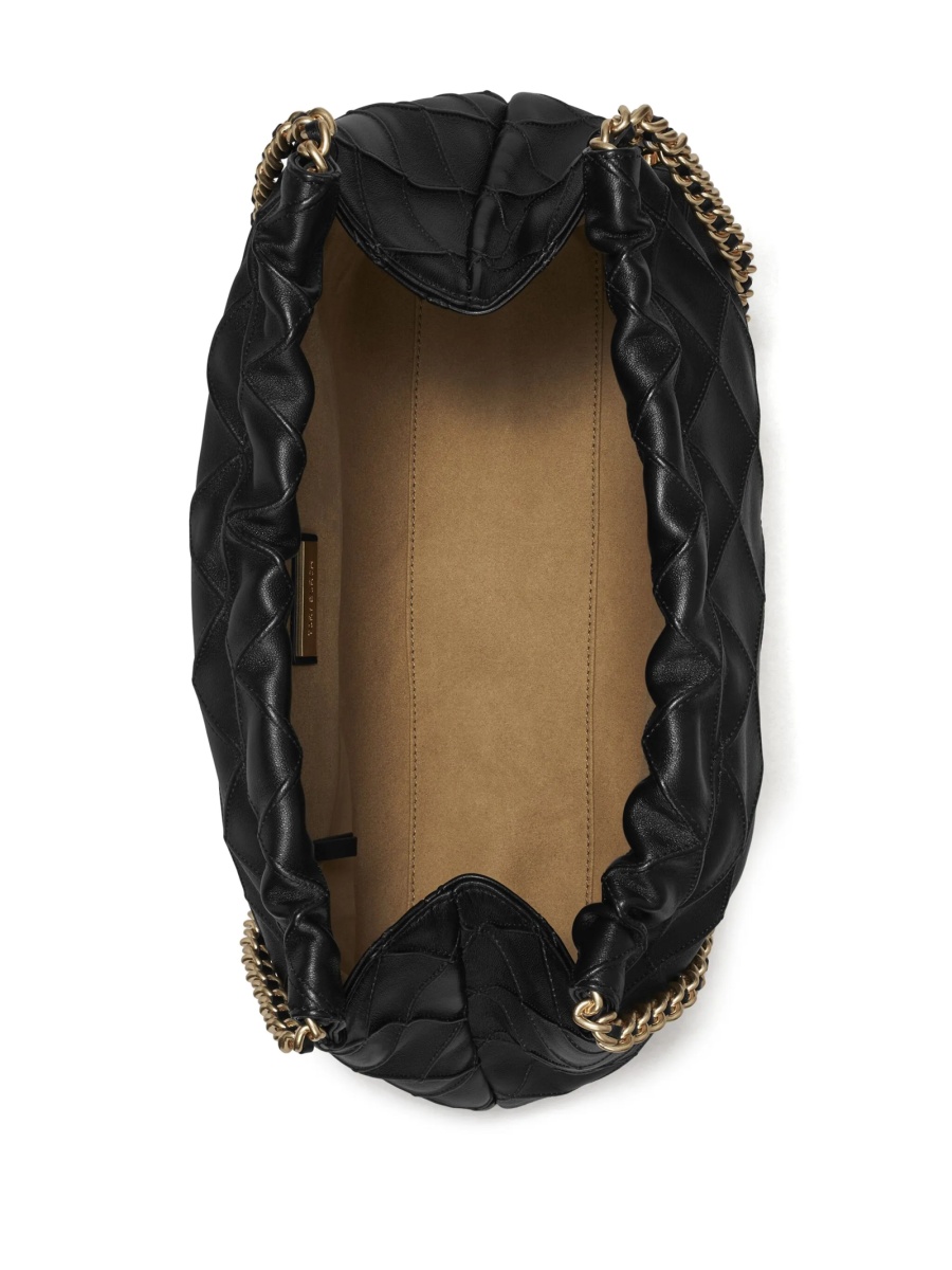 Geanta de mana Tory Burch fleming neagra din piele - Img 5