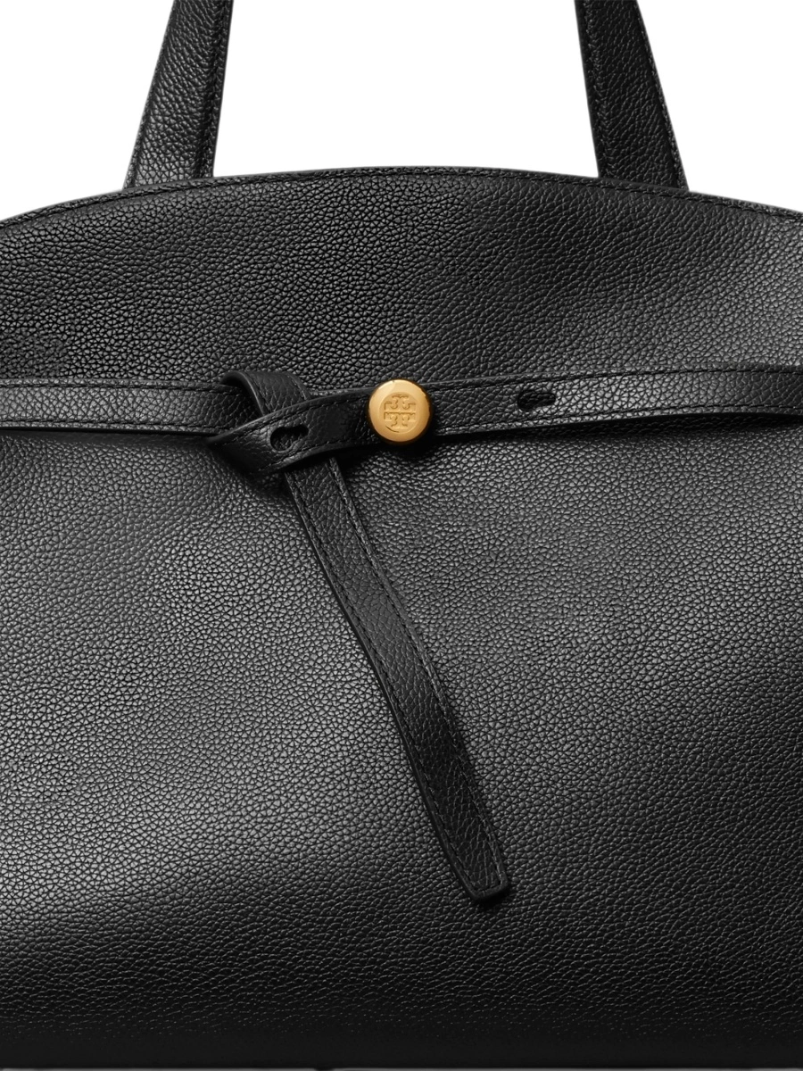 Geanta de mana Tory Burch neagra din piele - Img 4