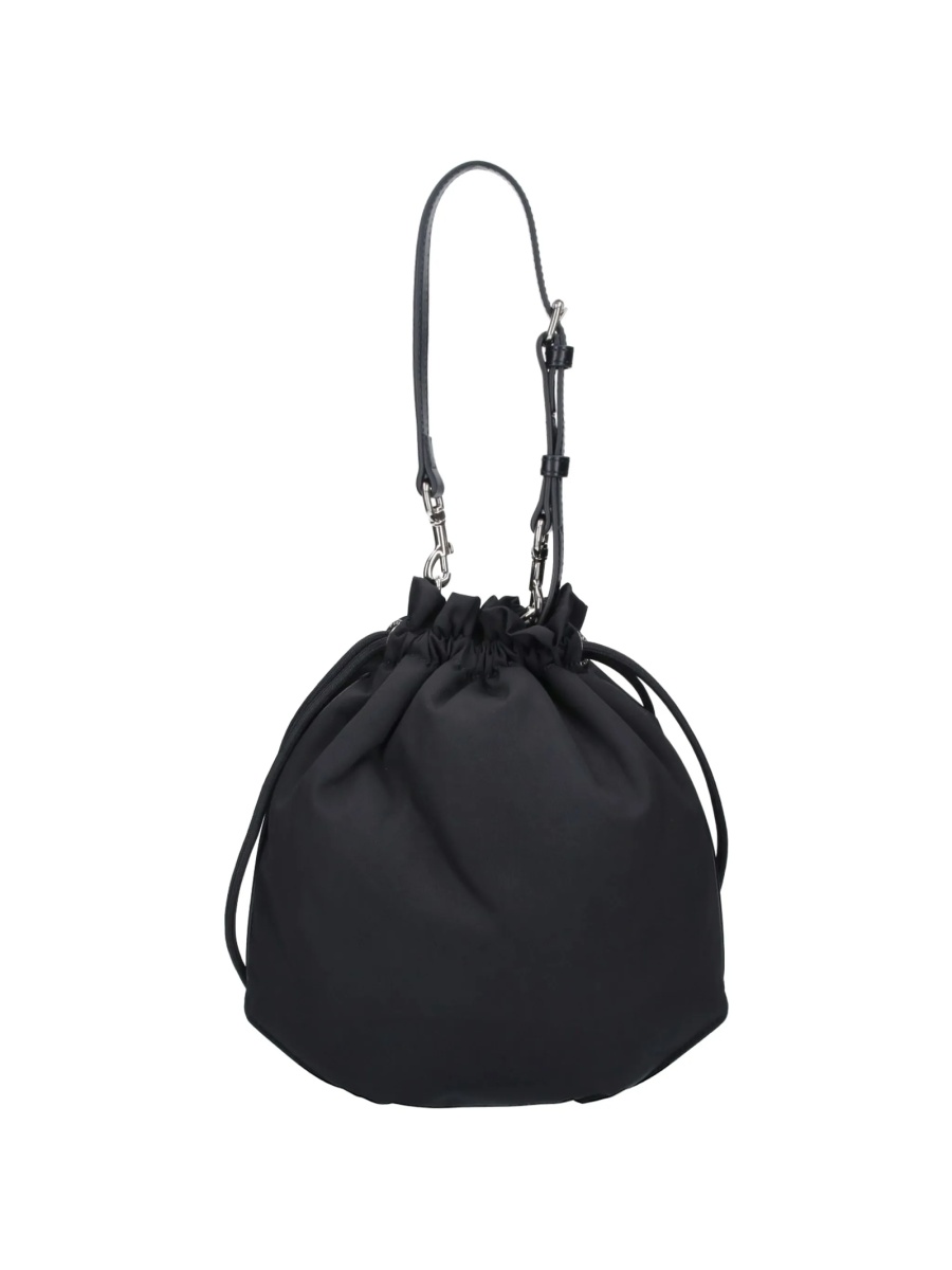 Geanta de mana Vivienne Westwood neagra din nylon - Img 2