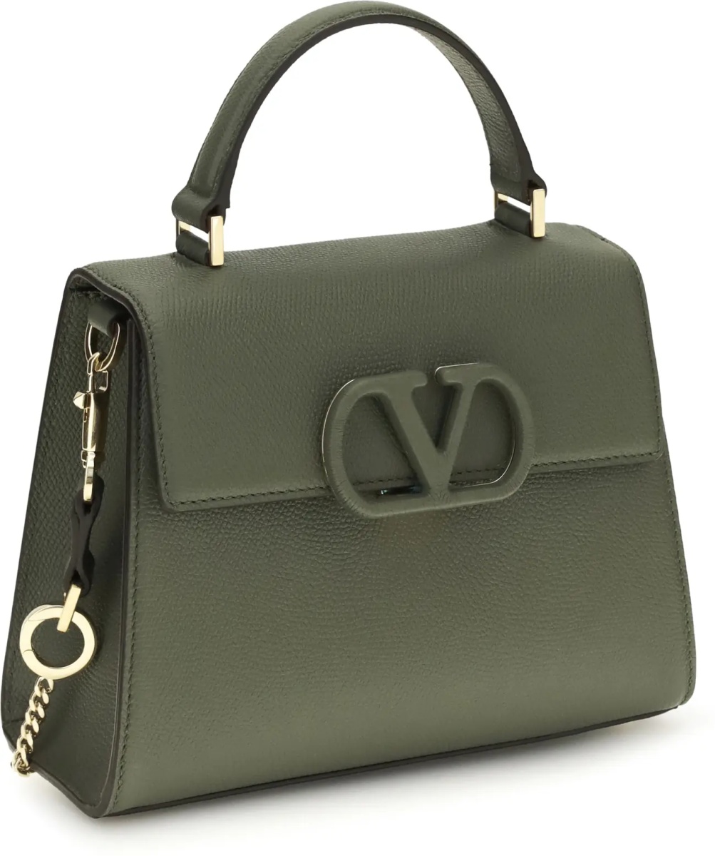 Geanta de mana VSling mini grained calfskin Handbag - Img 2