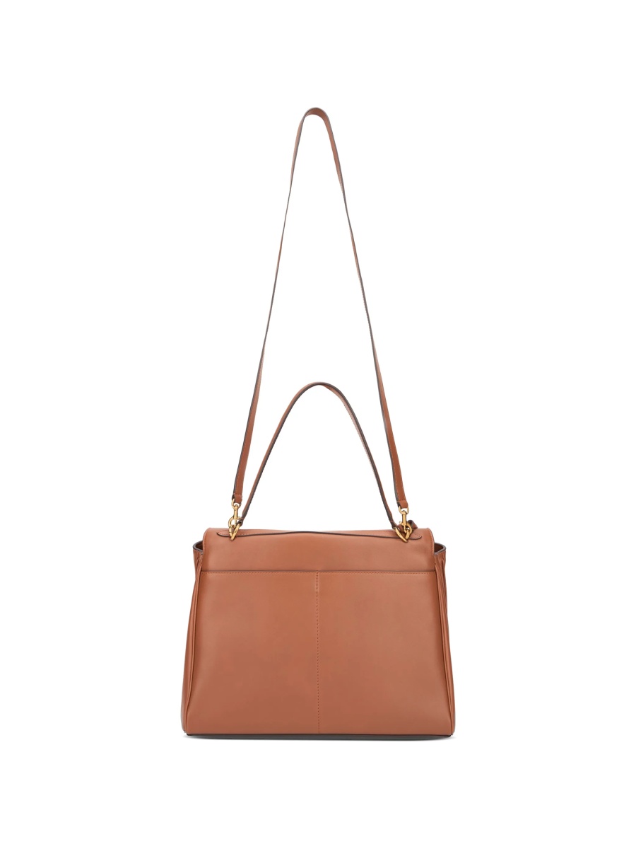 Geanta de umar Balenciaga maro din piele - Img 2