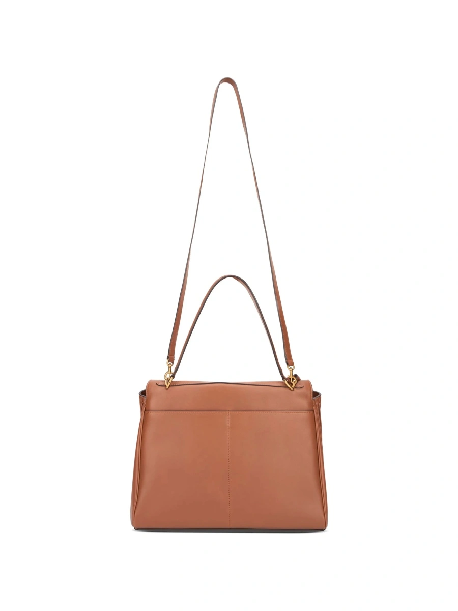 Geanta de umar Balenciaga maro din piele - Img 2