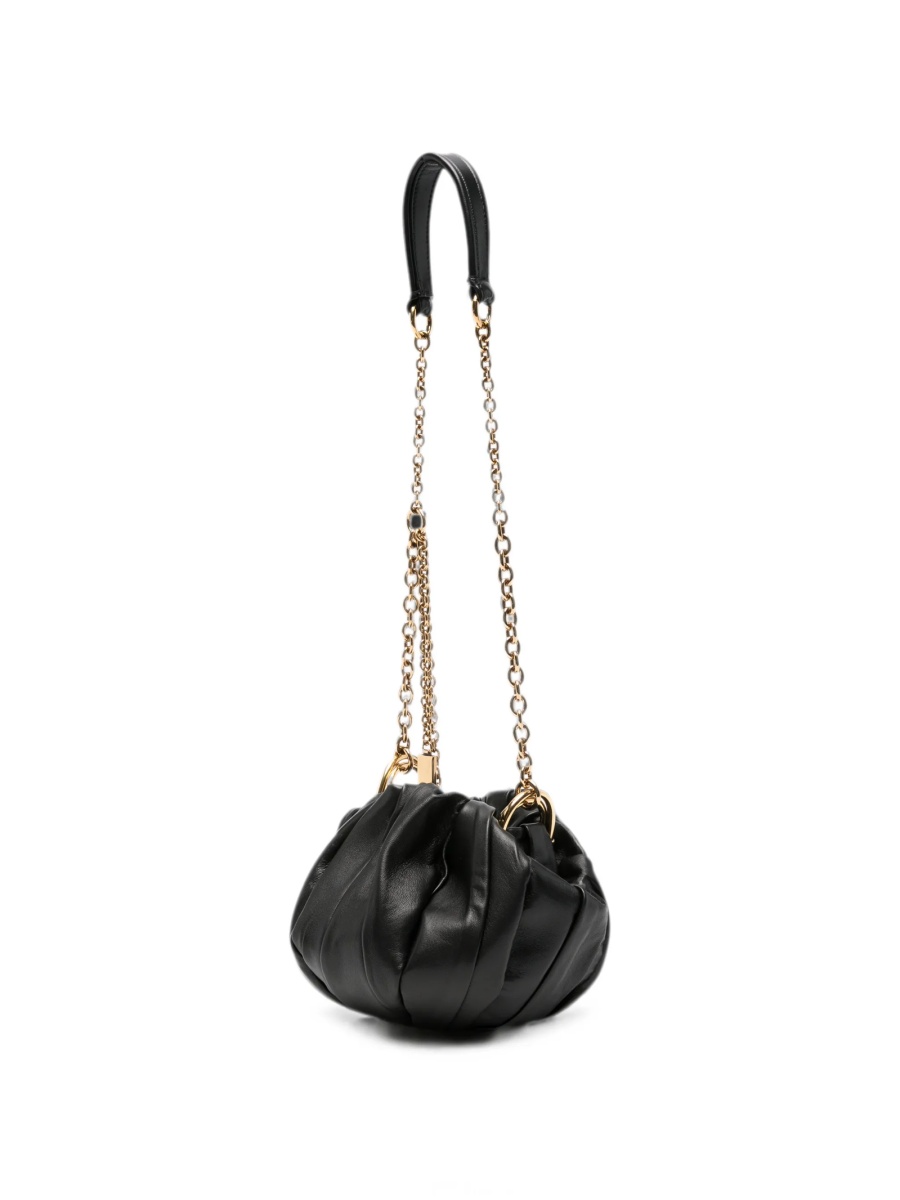 Geanta de umar Chloe neagra din piele - Img 3