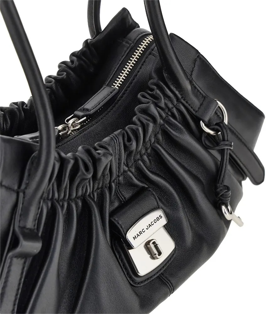 Geanta de umar 'Cristina' nappa leather shoulder bag - Img 4