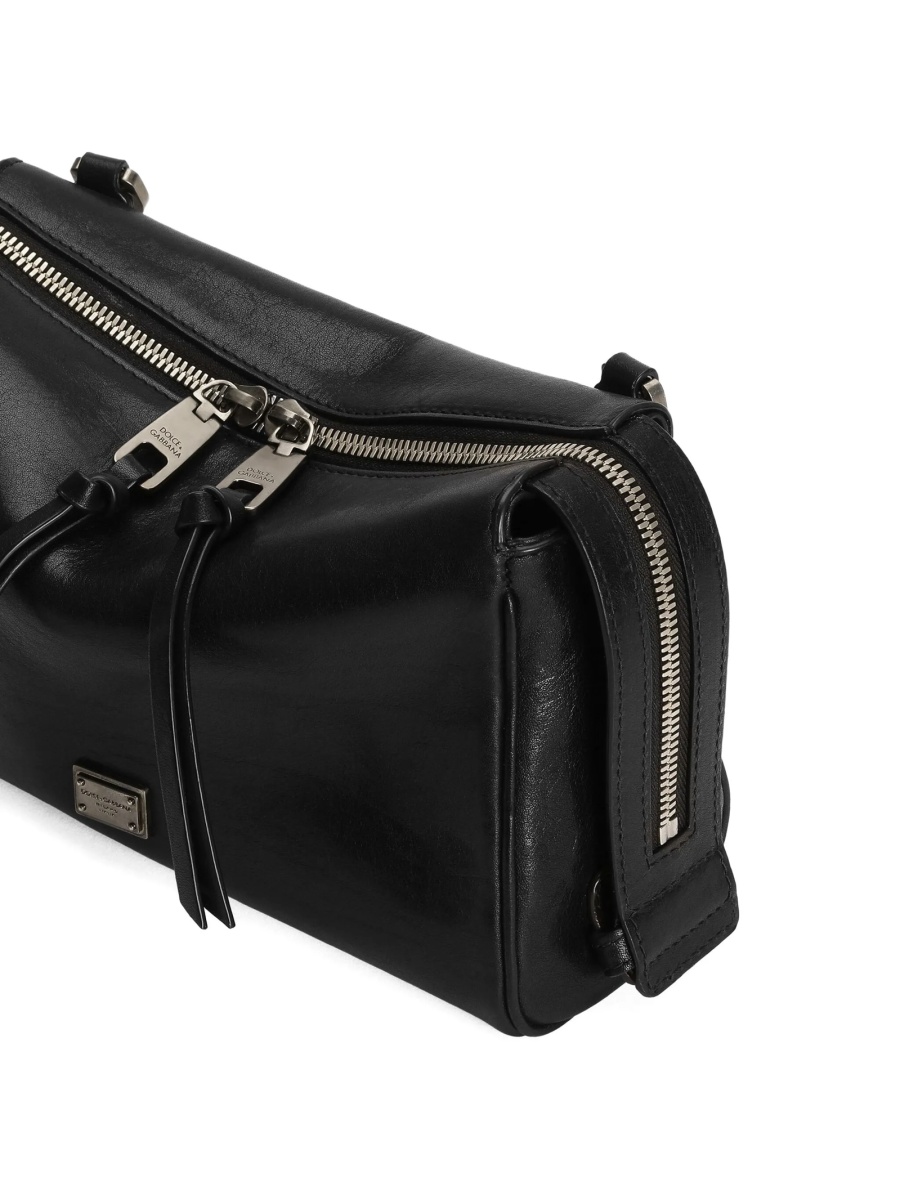 Geanta de umar Dolce &amp; Gabbana neagra din piele - Img 5