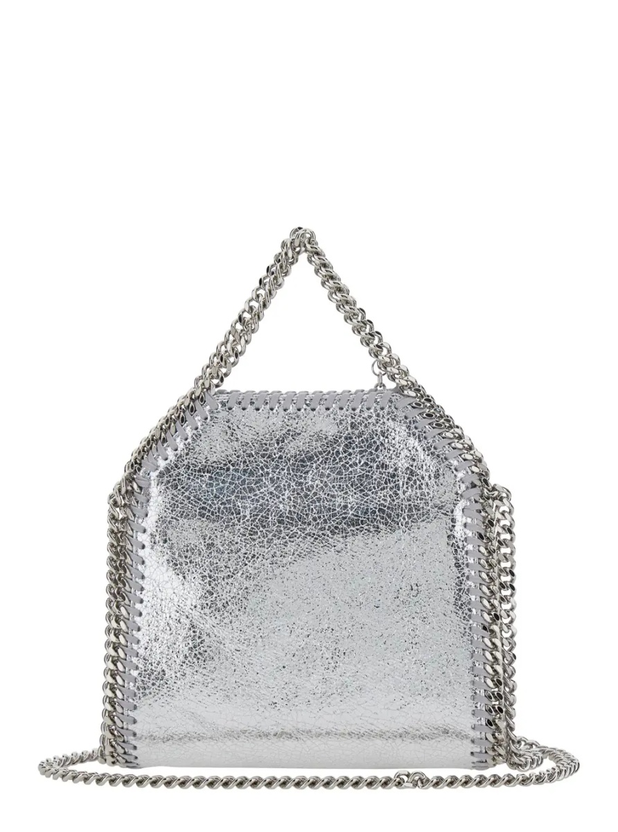 Geanta de umar 'Falabella' Metallic Crossbody bag with chain strap and metallic design in Ecoleather for Women - Img 2