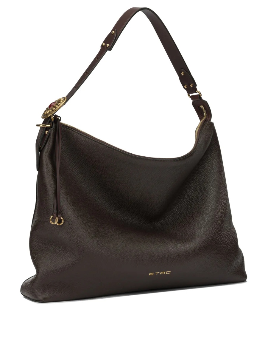 Geanta de umar Large leather shoulder bag - Img 2