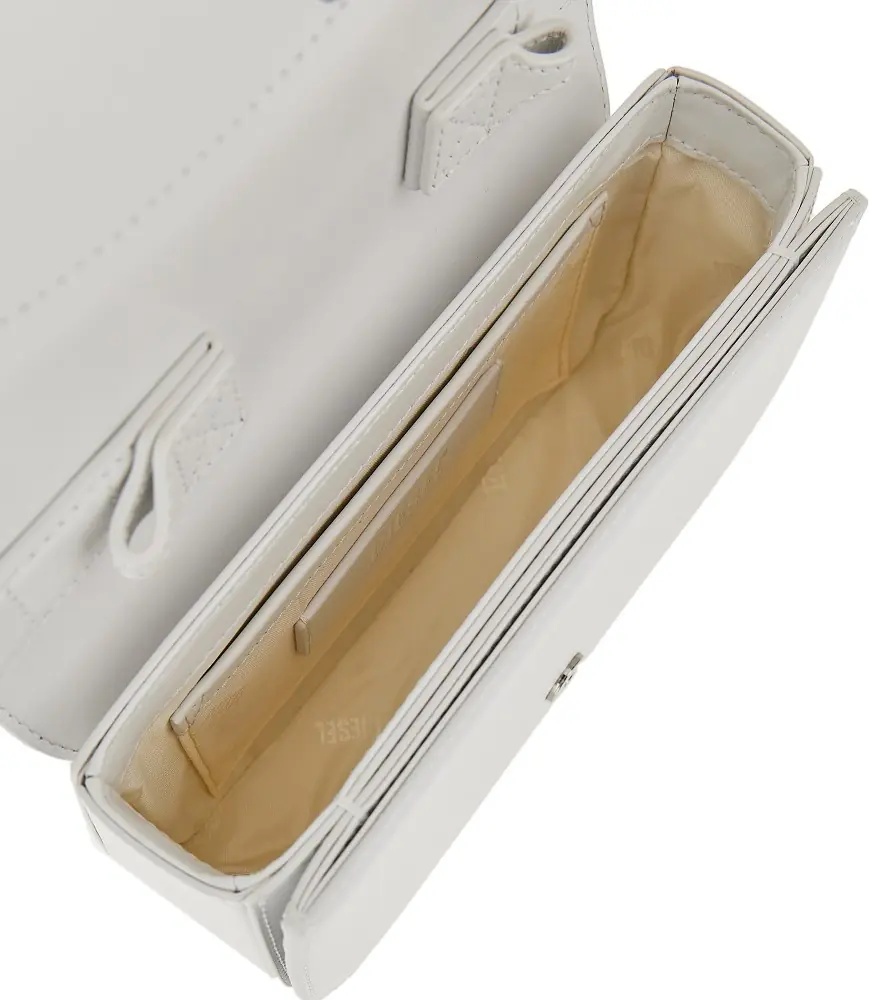 Geanta de umar Leather '1DR' shoulder bag with charms - Img 3