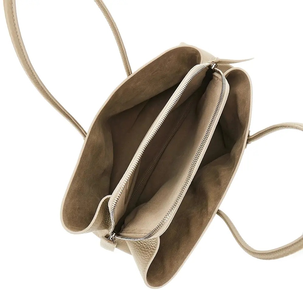 Geanta de umar Leather medium 'La Passeggiata' bag - Img 3