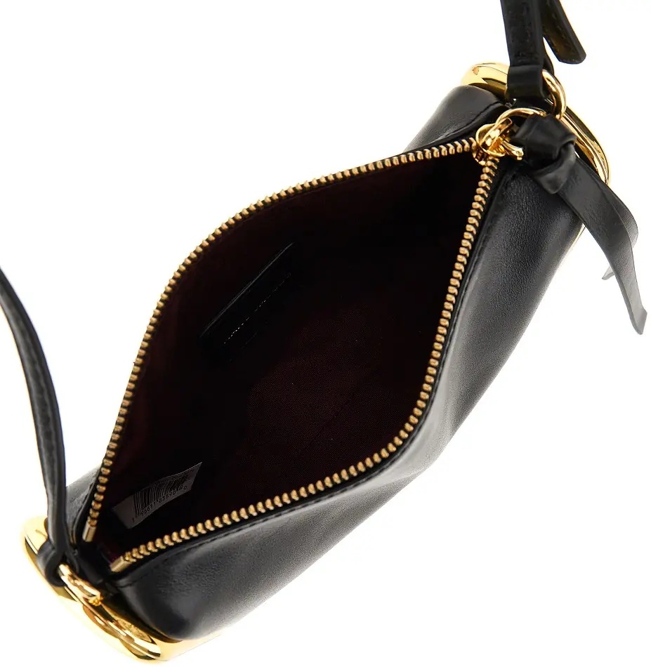 Geanta de umar Leather small 'Scene' shoulder bag - Img 3