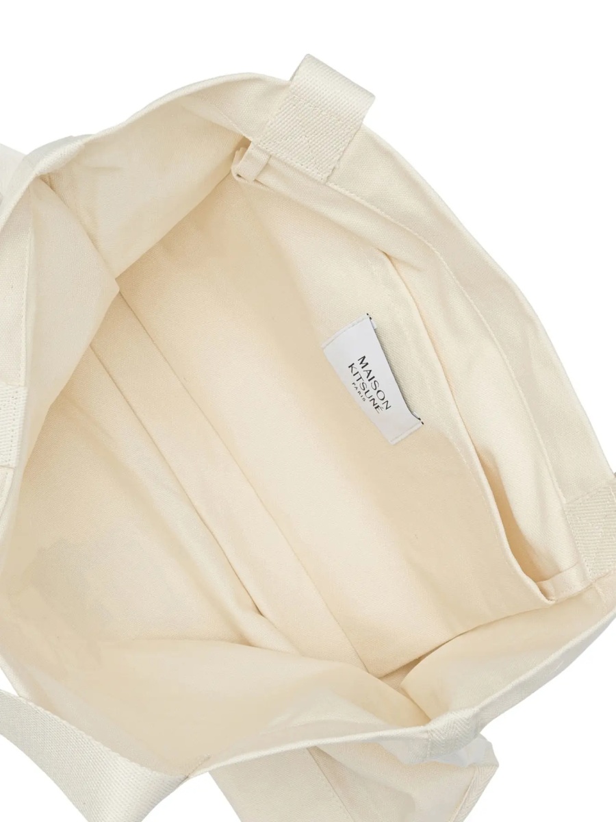 Geanta de umar MAISON KITSUNÉ "Dressed Fox" large shoulder bag - Img 4