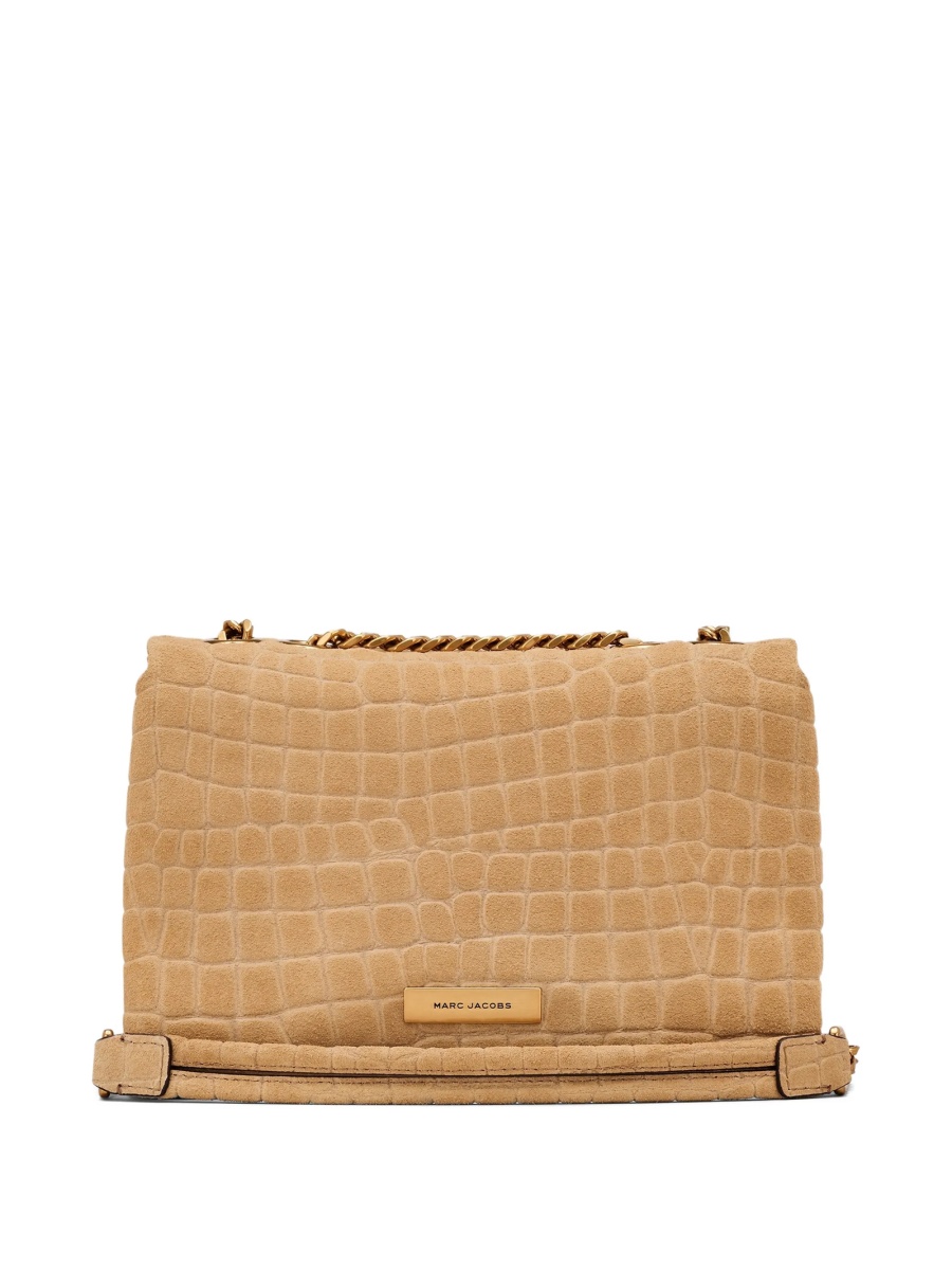 Geanta de umar Marc Jacobs maro din piele intoarsa - Img 4