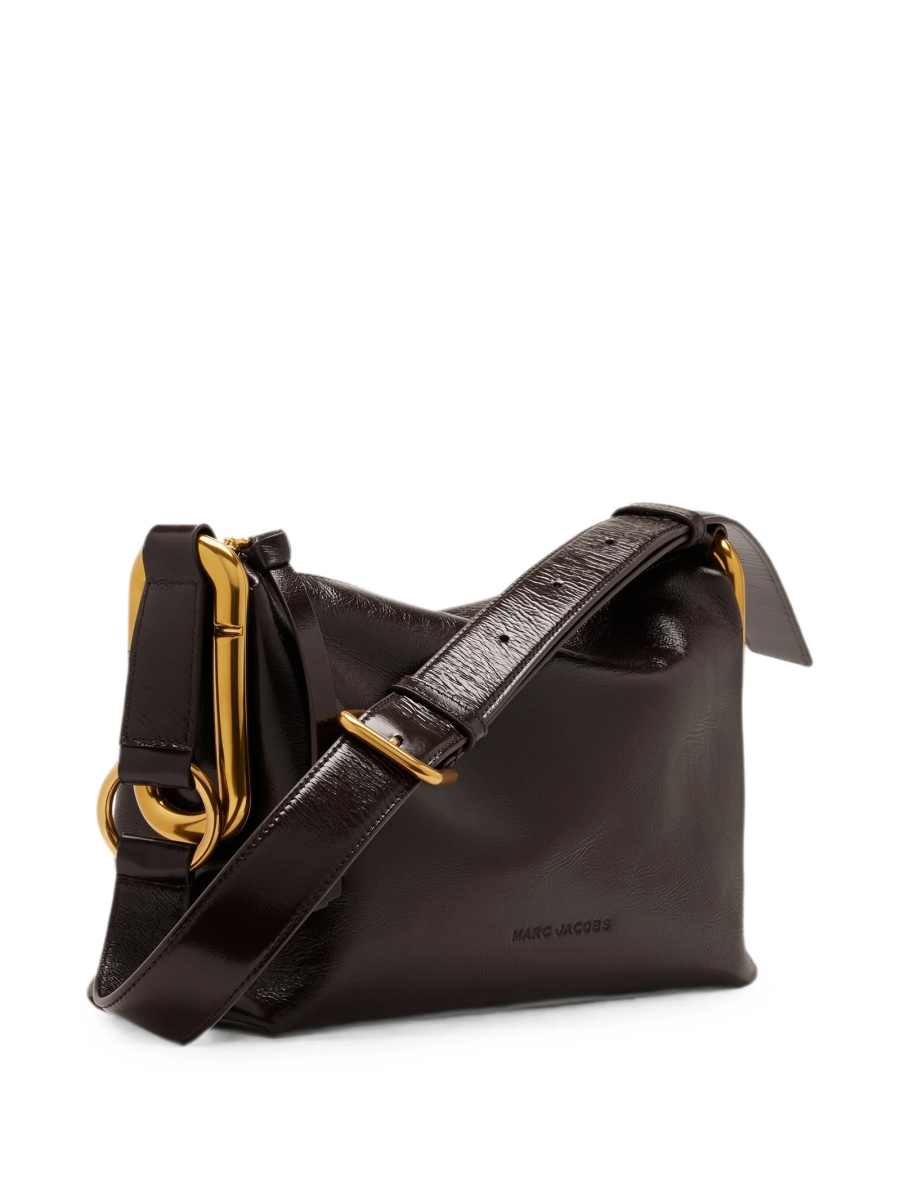 Geanta de umar Marc Jacobs maro din piele - Img 5