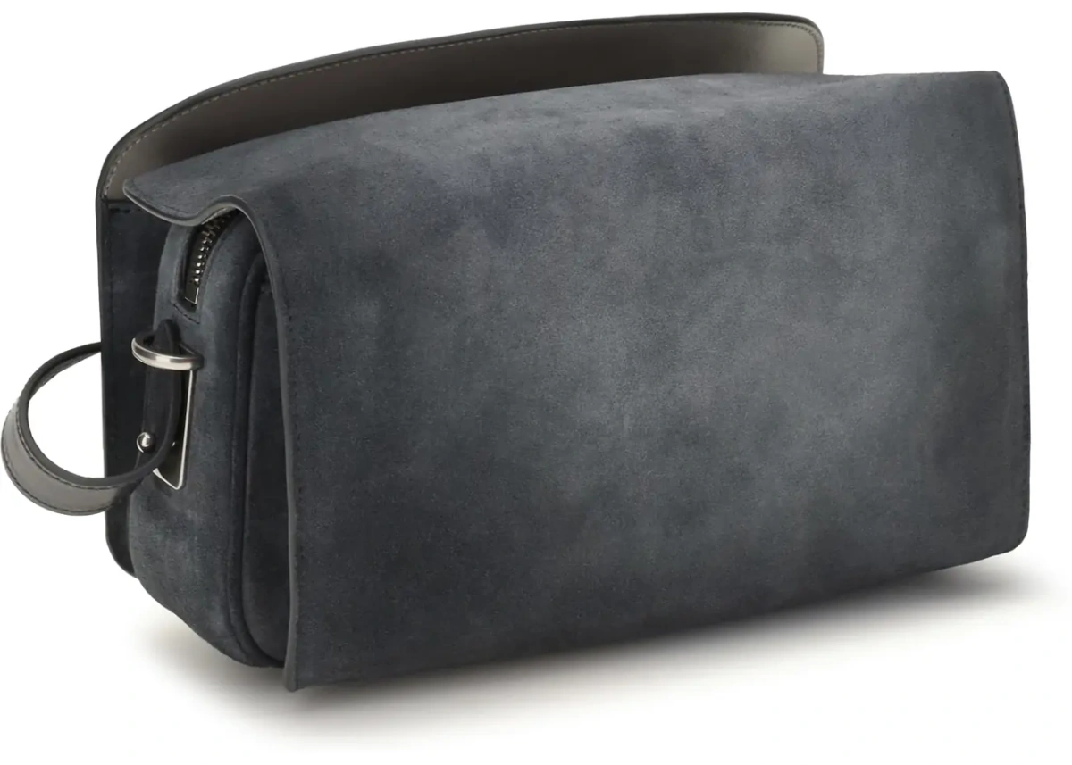 Geanta de umar Medium Le 7 Suede Shoulder Bag - Img 3