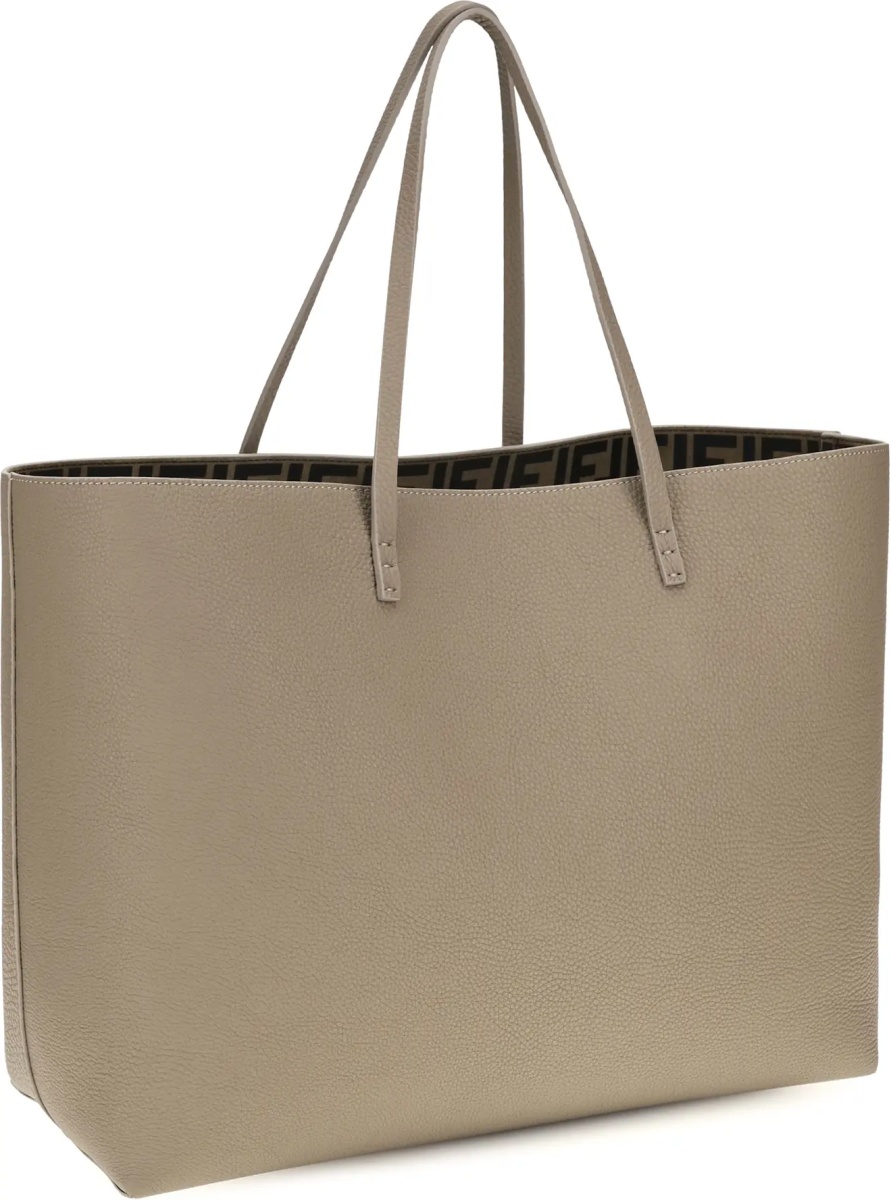 Geanta de umar Medium Roll Roman leather Shopping Bag - Img 2