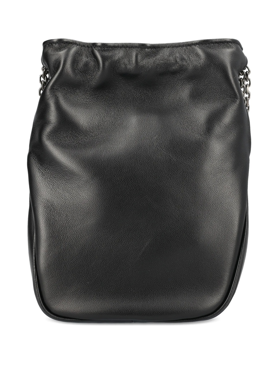 Geanta de umar Roger Vivier neagra din piele - Img 3