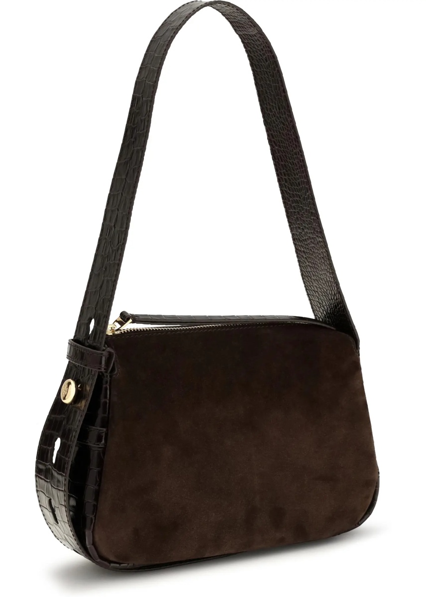 Geanta de umar ROMY SUEDE SMALL SHOULDER BAG - Img 2
