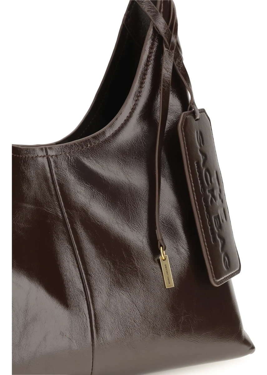 Geanta de umar Sack Leather Shoulder Bag - Img 4
