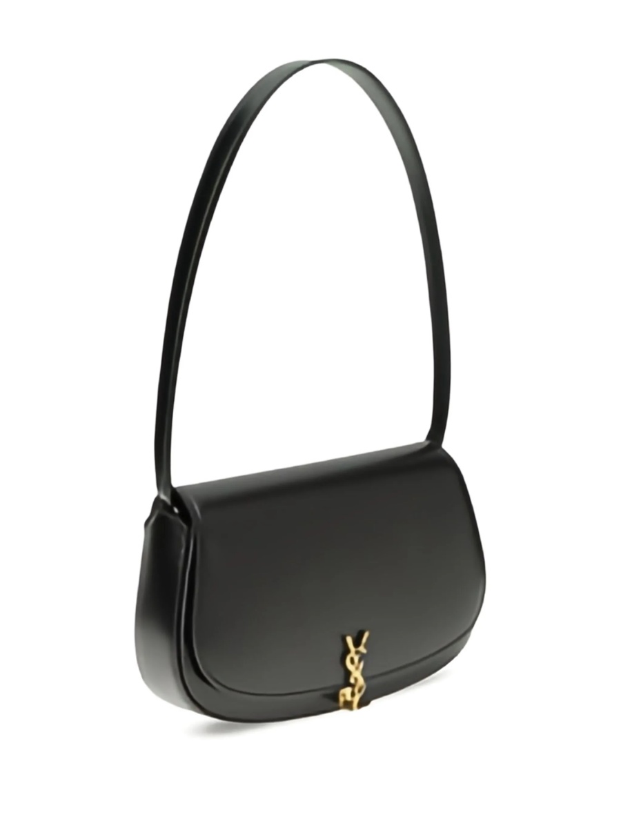 Geanta de umar Saint Laurent neagra din piele - Img 2