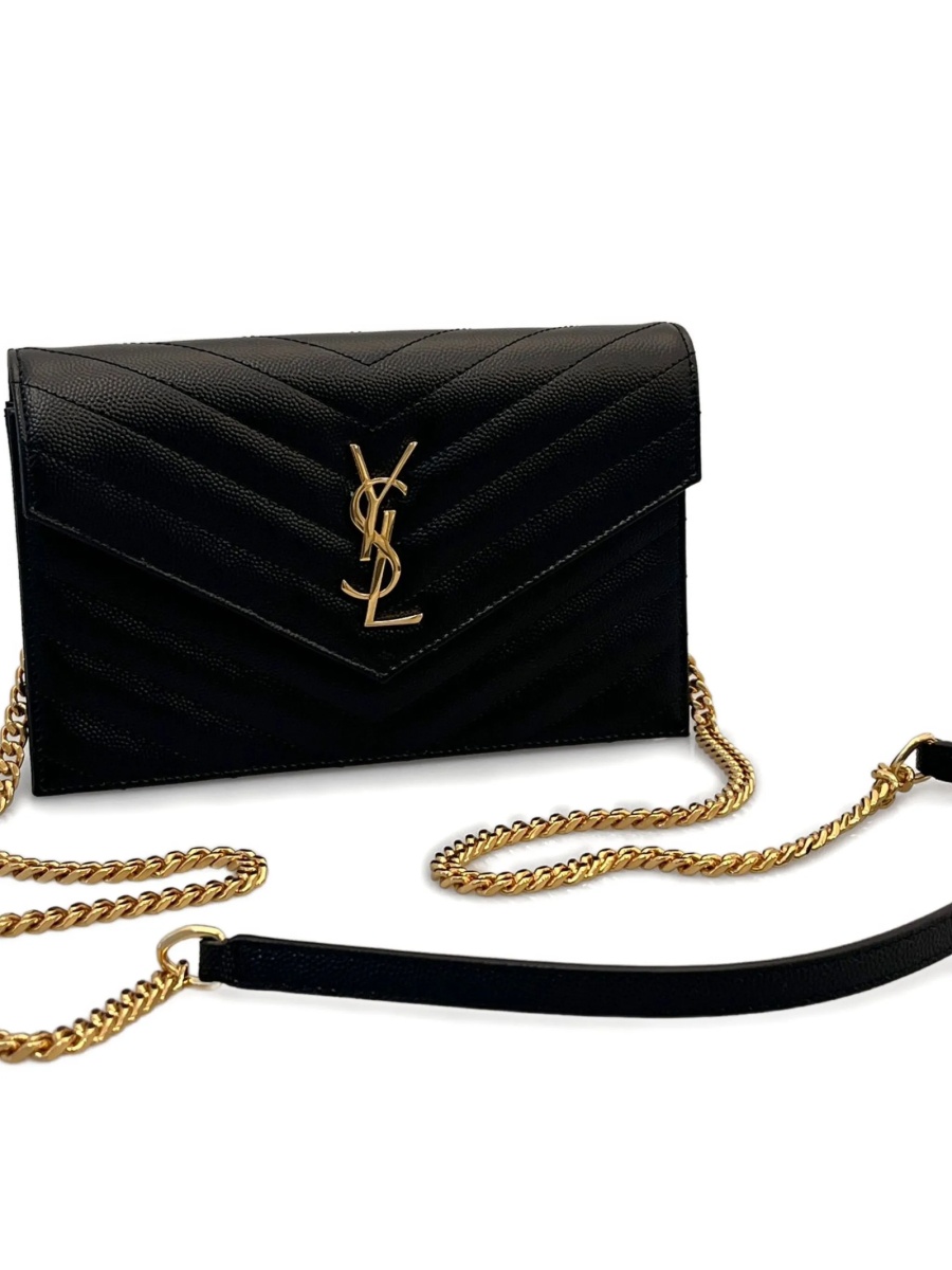 Geanta de umar Saint Laurent neagra - Img 2