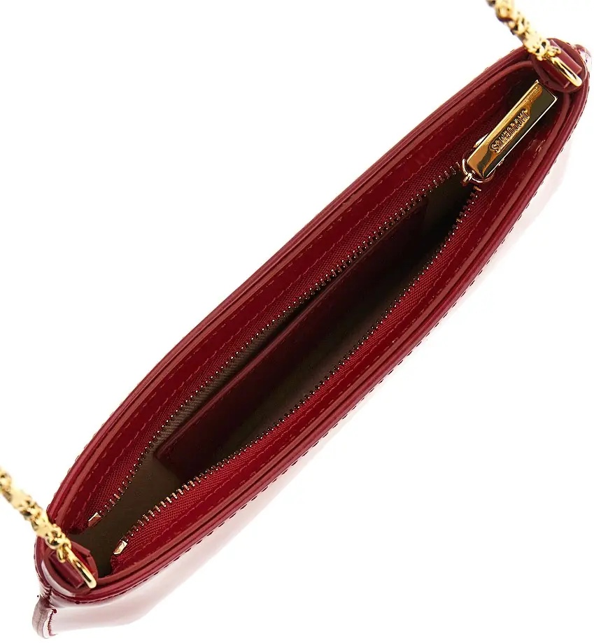 Geanta de umar Small 'Bisou Chaine' leather bag - Img 3