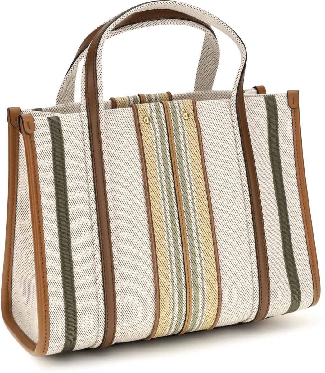 Geanta de umar Small Woody Loop canvas Tote Bag - Img 3