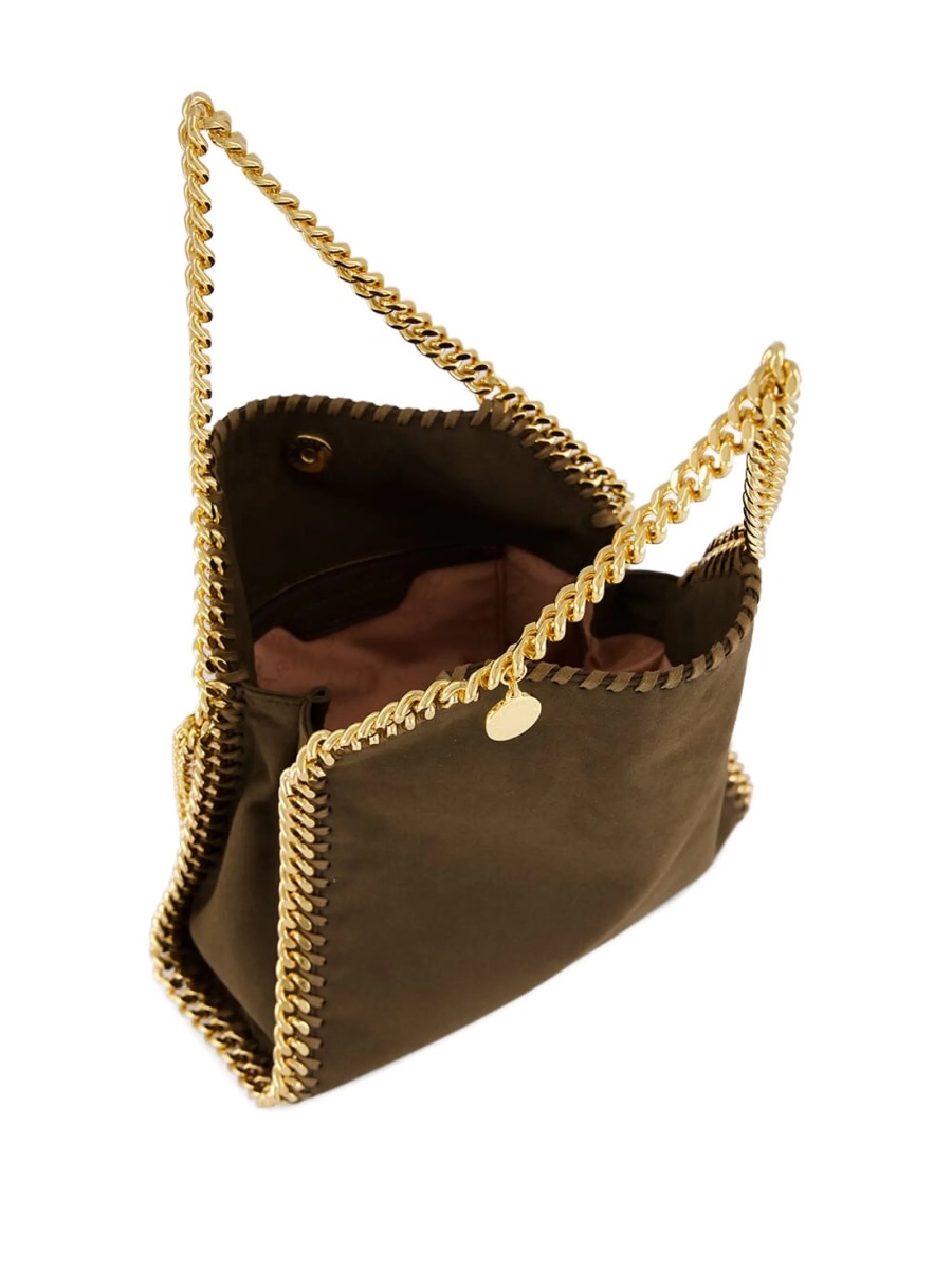 Geanta de umar Stella McCartney falabella maro din polyester si poliamida - Img 4