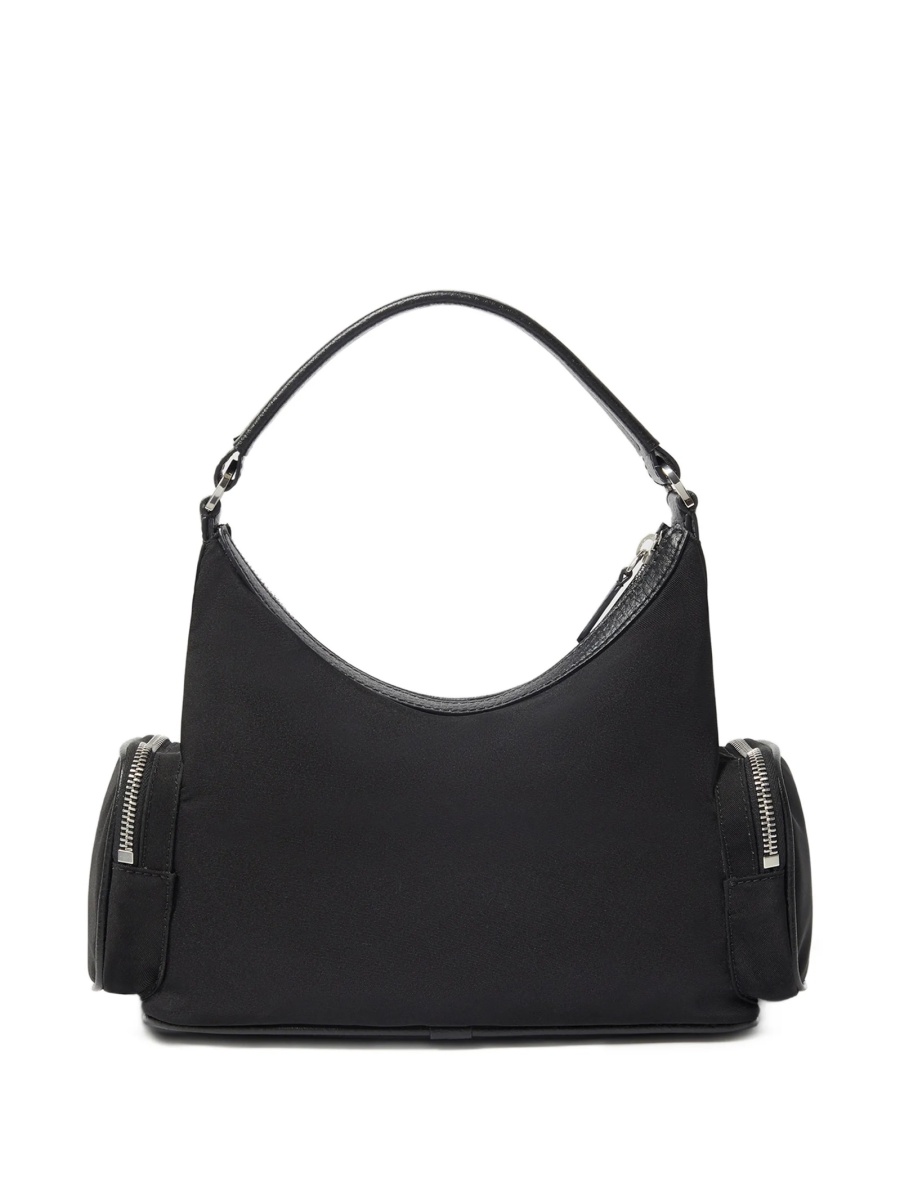 Geanta de umar Stella McCartney neagra din poliamida - Img 3
