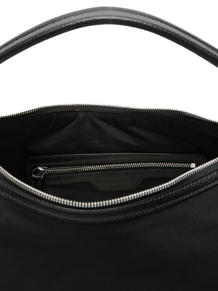 Geanta de umar Stella McCartney neagra din polyester - Img 5