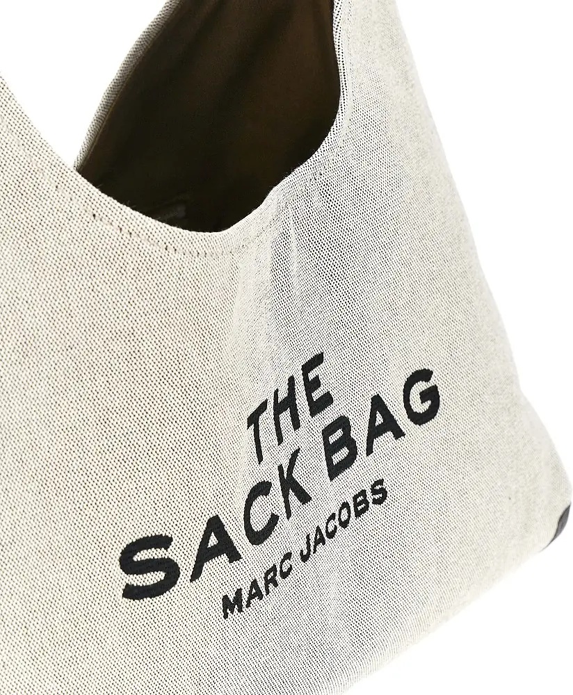 Geanta de umar 'The Sack Bag' canvas shoulder bag - Img 4