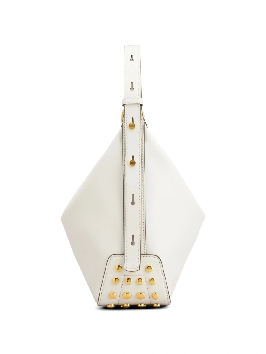 Geanta de umar TOD'S alba din material textil - Img 3
