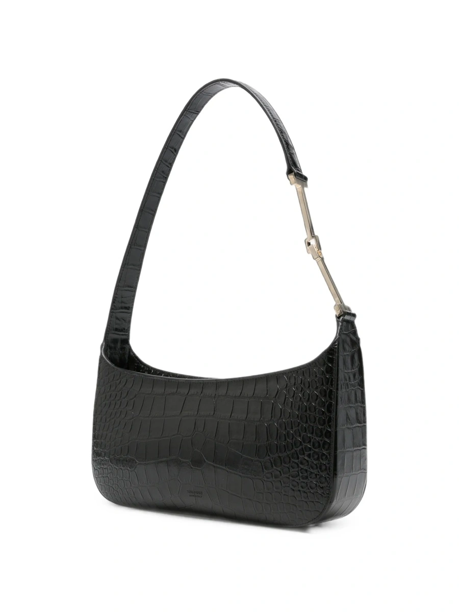 Geanta de umar Tom Ford neagra din bos taurus - Img 3