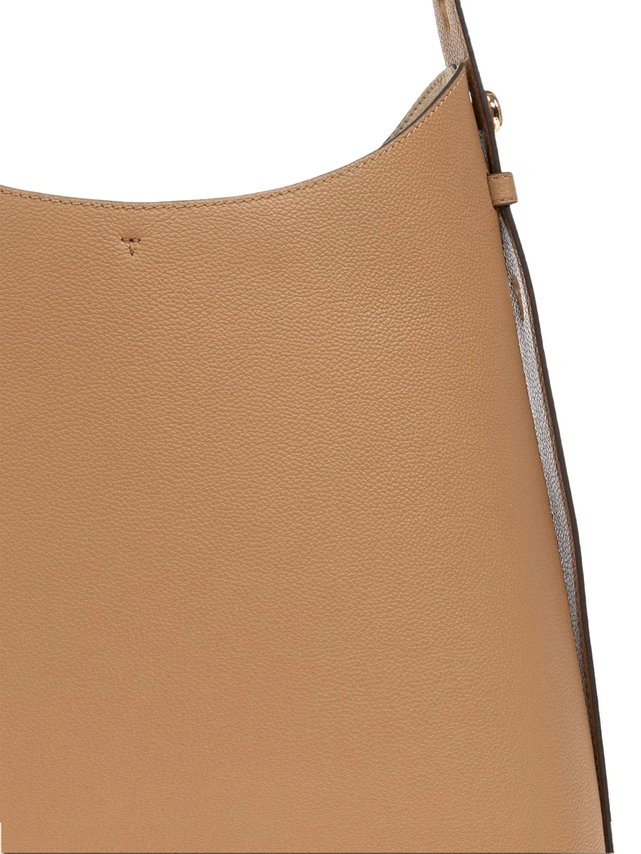 Geanta de umar Tory Burch bej din piele 'Rony' - Img 6