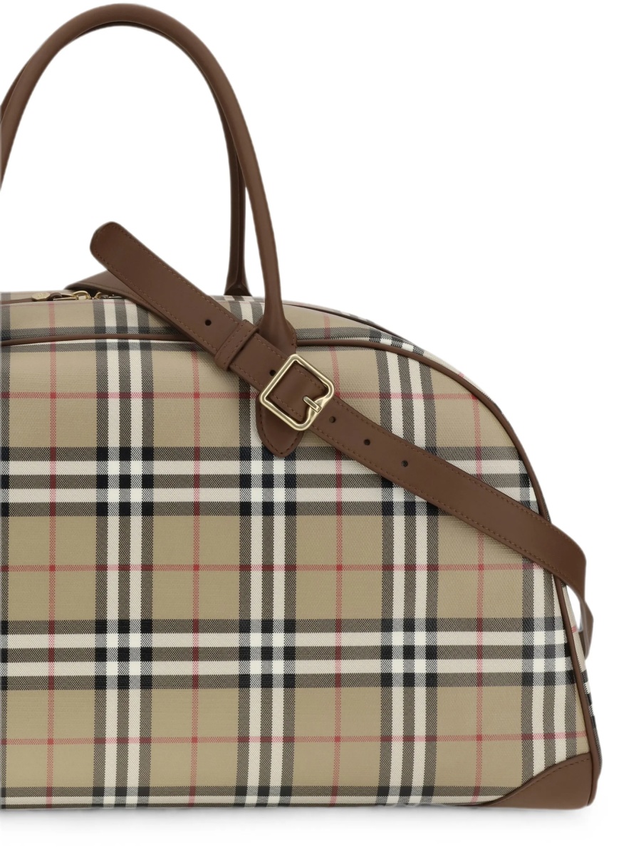 Geanta de voiaj Burberry neutra din bumbac - Img 3