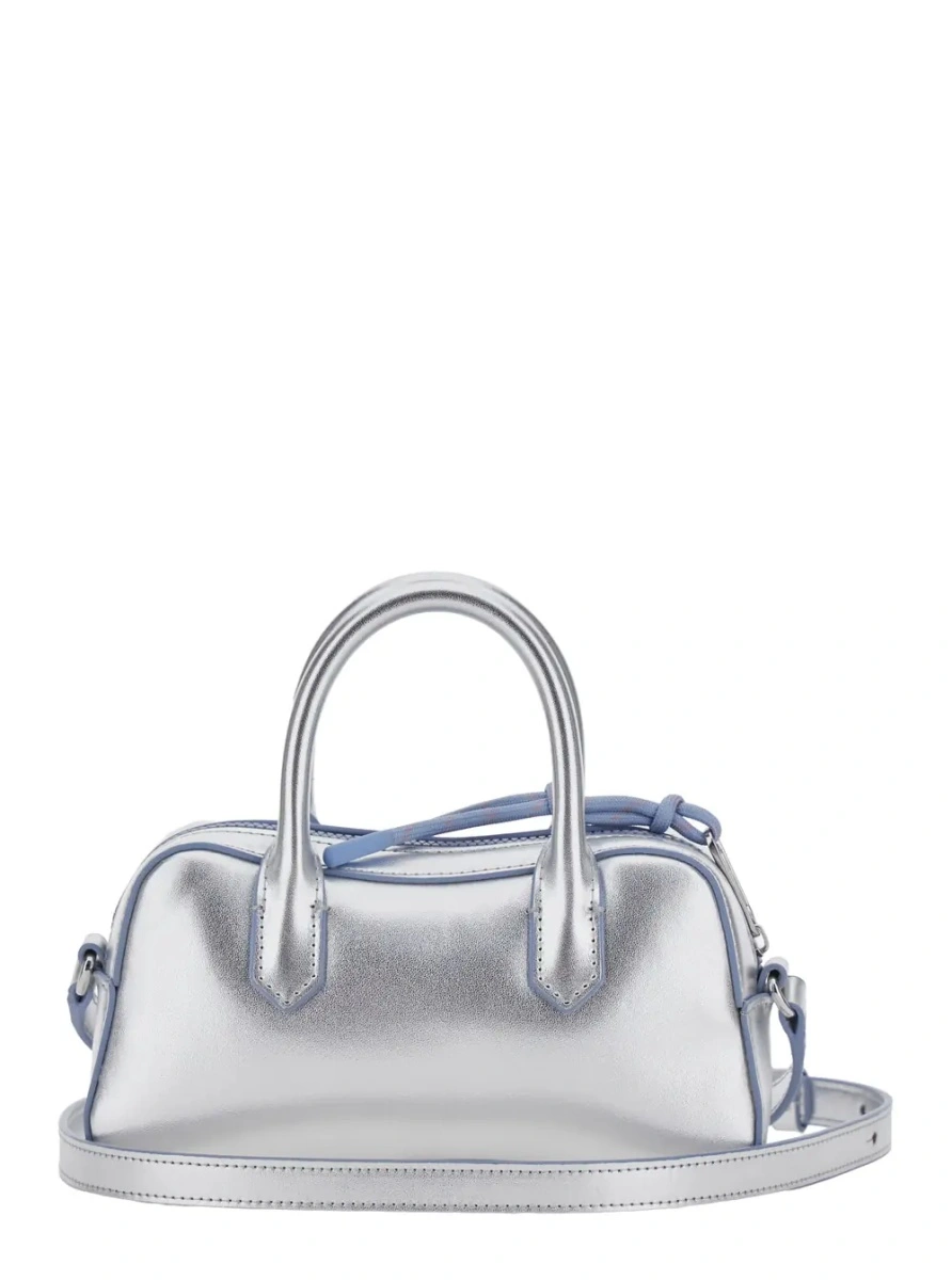 Geanta mini EMPORIO ARMANI KIDS gri din tesatura tehnica - Img 2