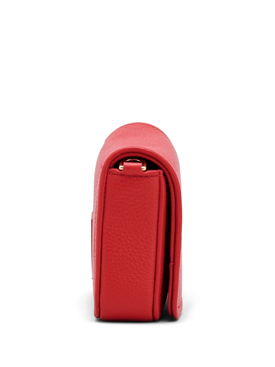 Geanta mini Marc Jacobs rosie din piele - Img 4