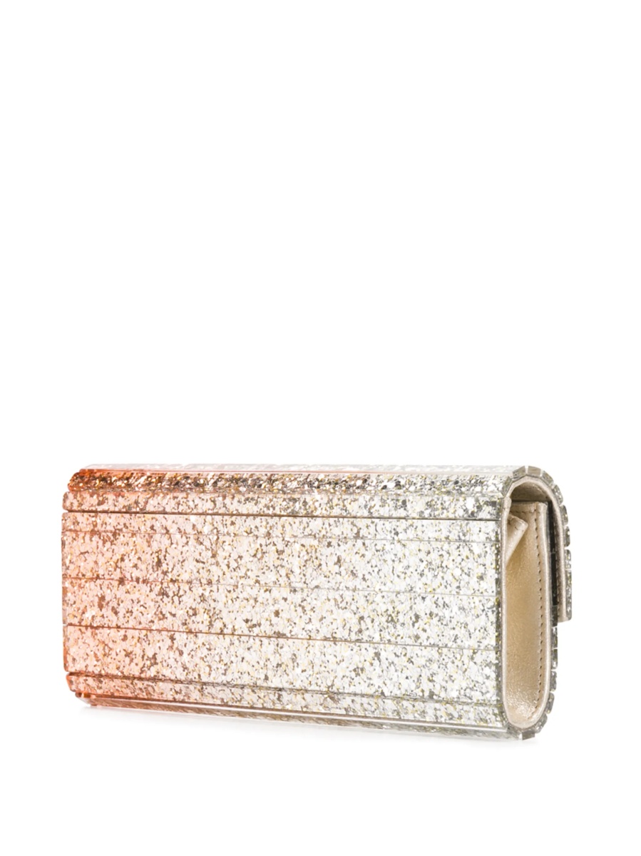 Geanta plic Jimmy Choo aurie din acrilic - Img 3