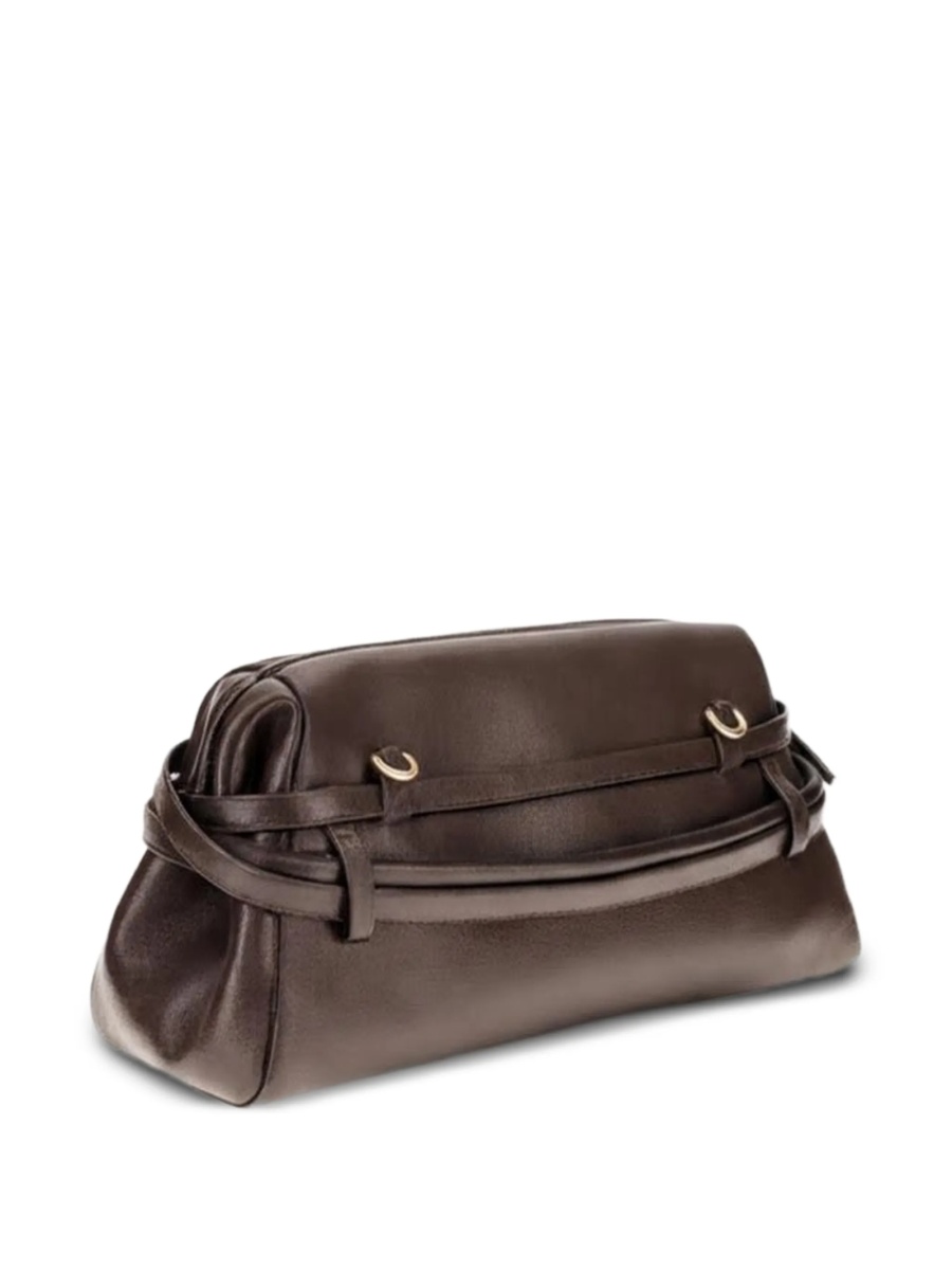 Geanta plic Moschino maro din piele - Img 2