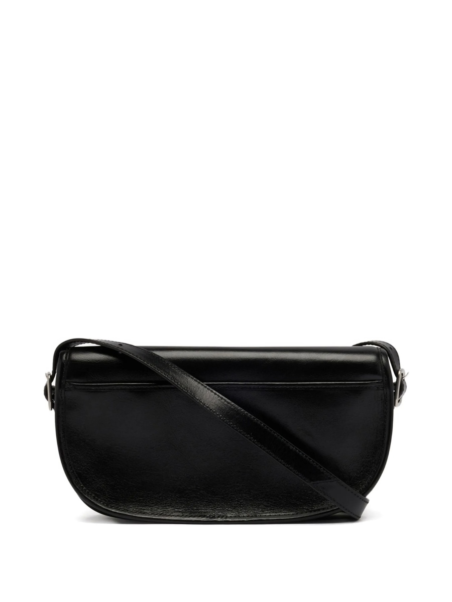 Geanta tip postas Bally neagra din piele - Img 3