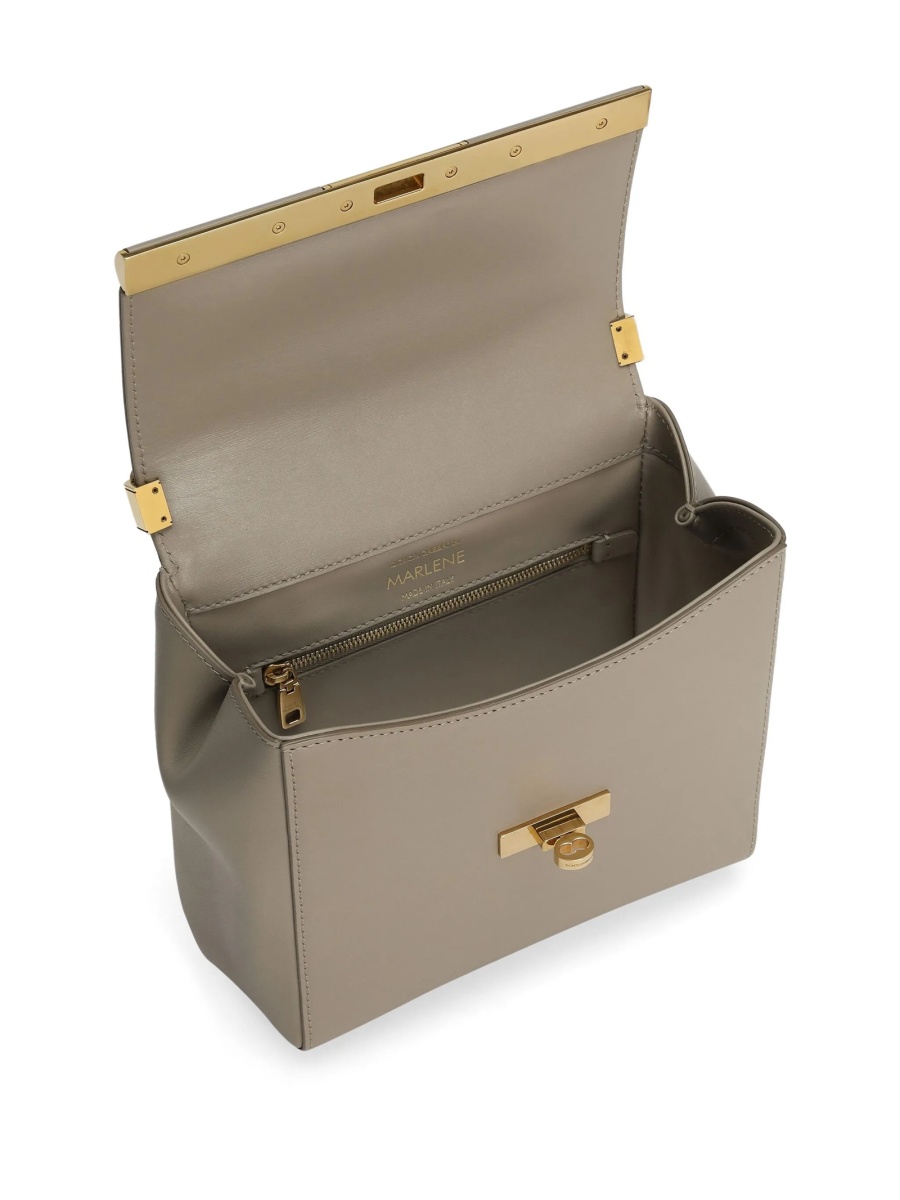 Geanta tip postas Dolce &amp; Gabbana neutra din piele - Img 5