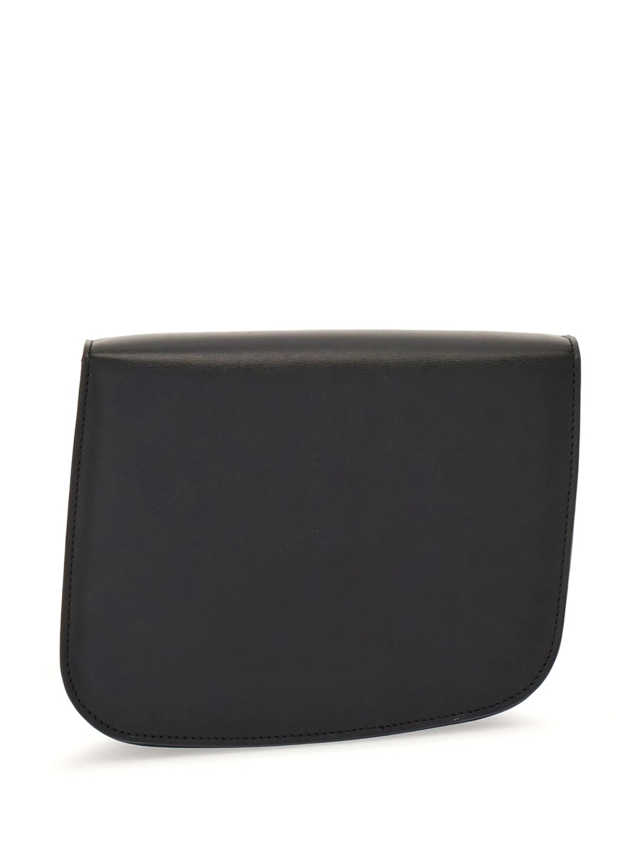 Geanta tip postas Ferragamo neagra din piele - Img 3