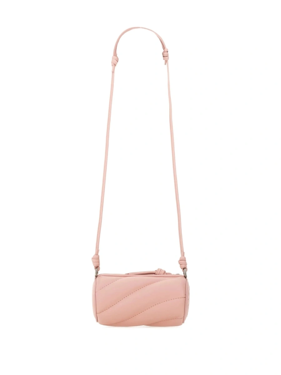 Geanta tip postas Fiorucci roz din piele - Img 2