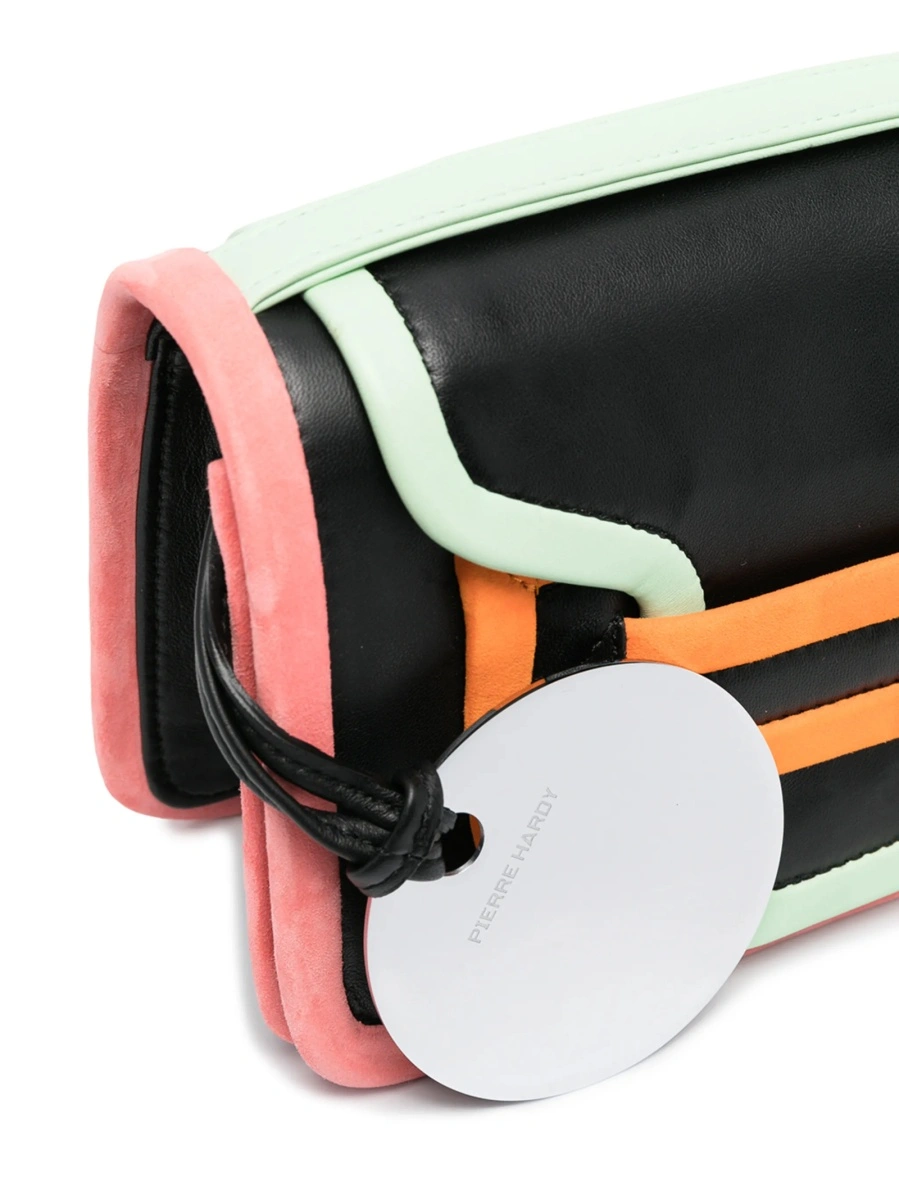 Geanta tip postas PIERRE HARDY neagra din piele - Img 8